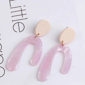 Pretty in Pink Drop Earrings